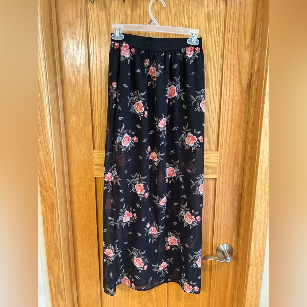 H&M‎ Divided Floral Maxi Skirt 6